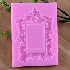 Silicone Mold One Ornate Frame